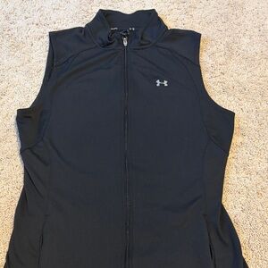 Under Armour Women's Black Zip-Up Vest